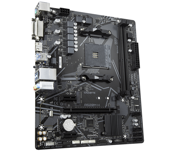 Gigabyte A520M H - 639802 - zdjęcie 2
